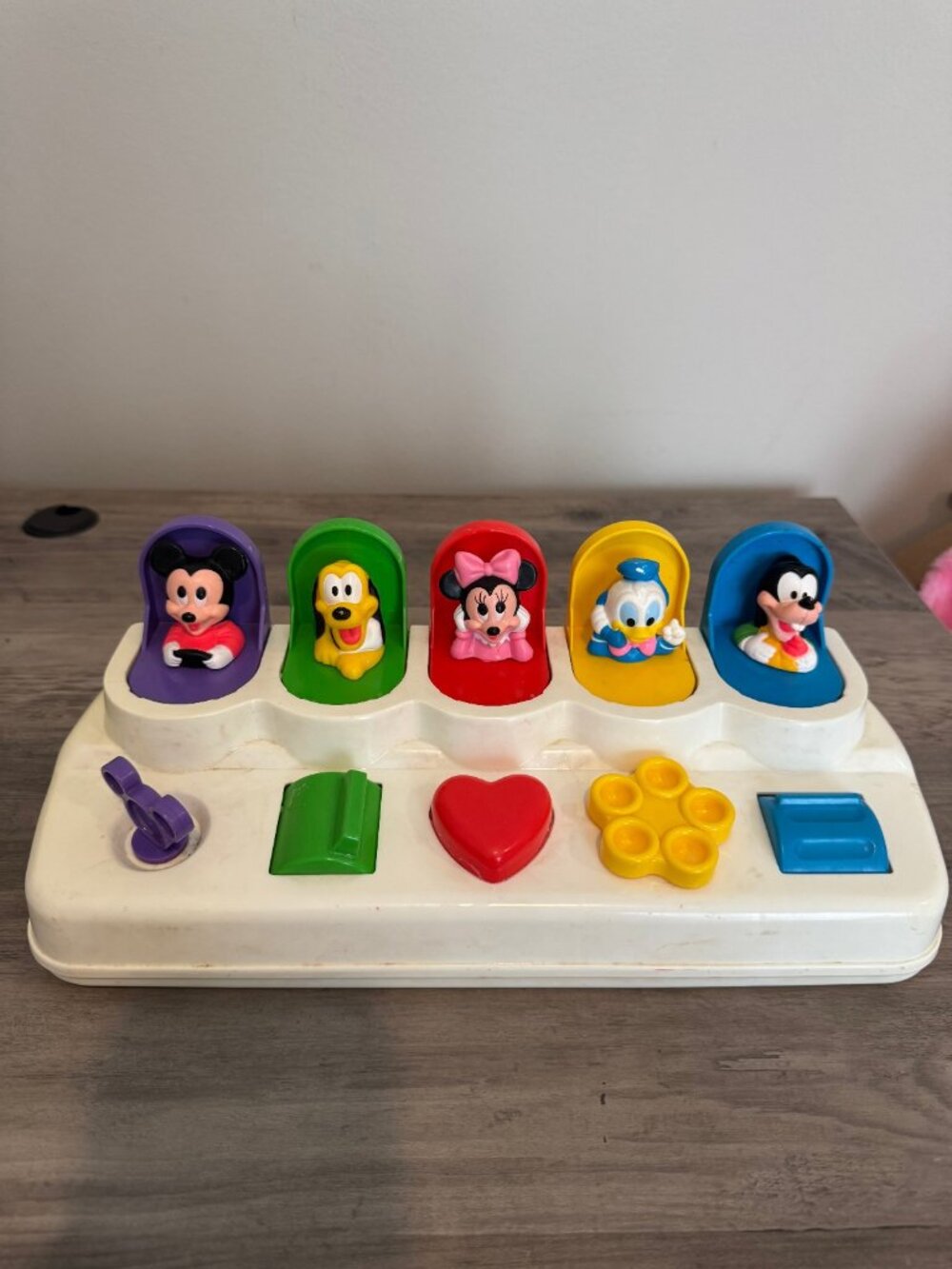 Vintage Mattel Disney Pop Up Toy
